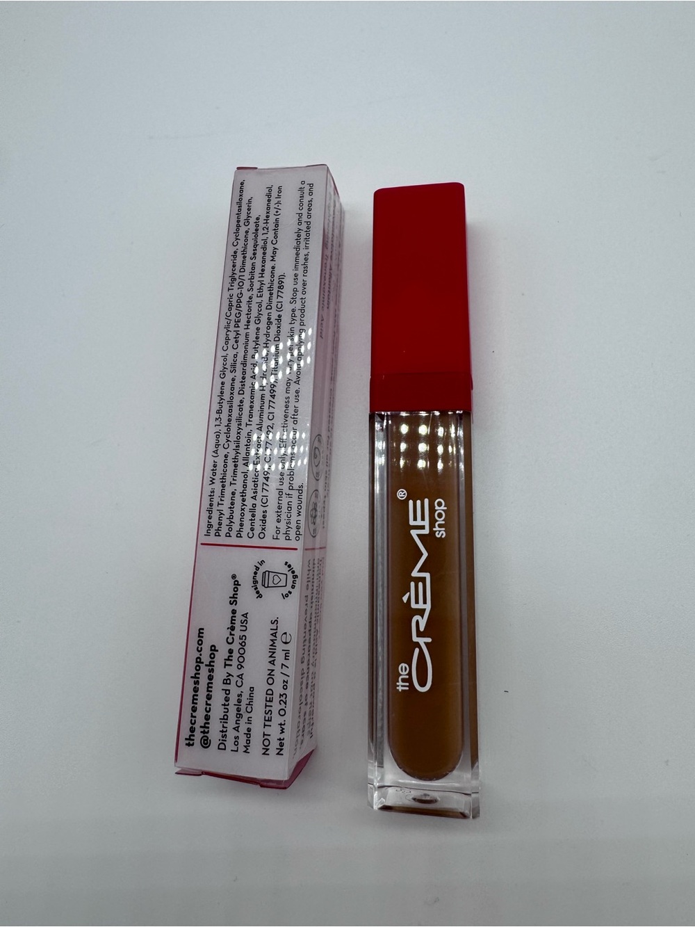 The Crème Shop What Acne? Full Coverage Rescue Concealer in Deep 10 - New in Box - Picture 4 of 6